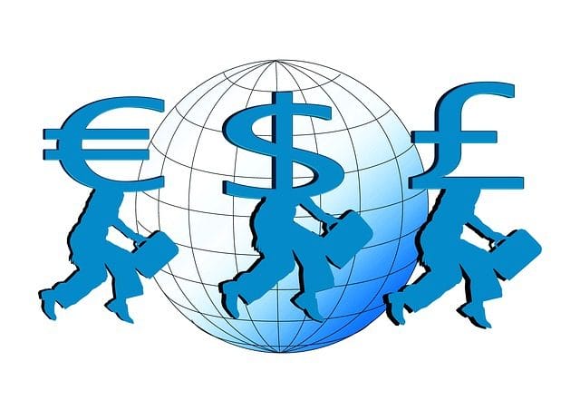 EUR USD GBP Currency trading together