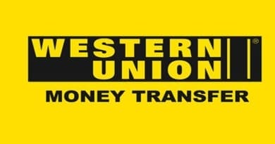 Western Union payment button