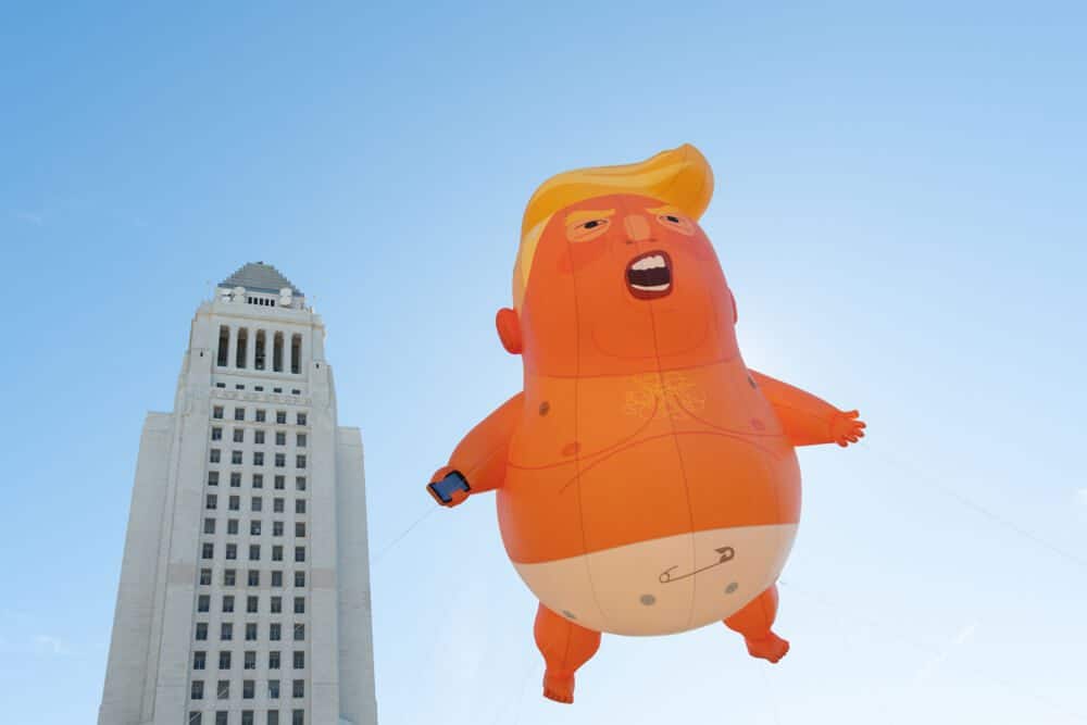Donald Trump Baby Balloon