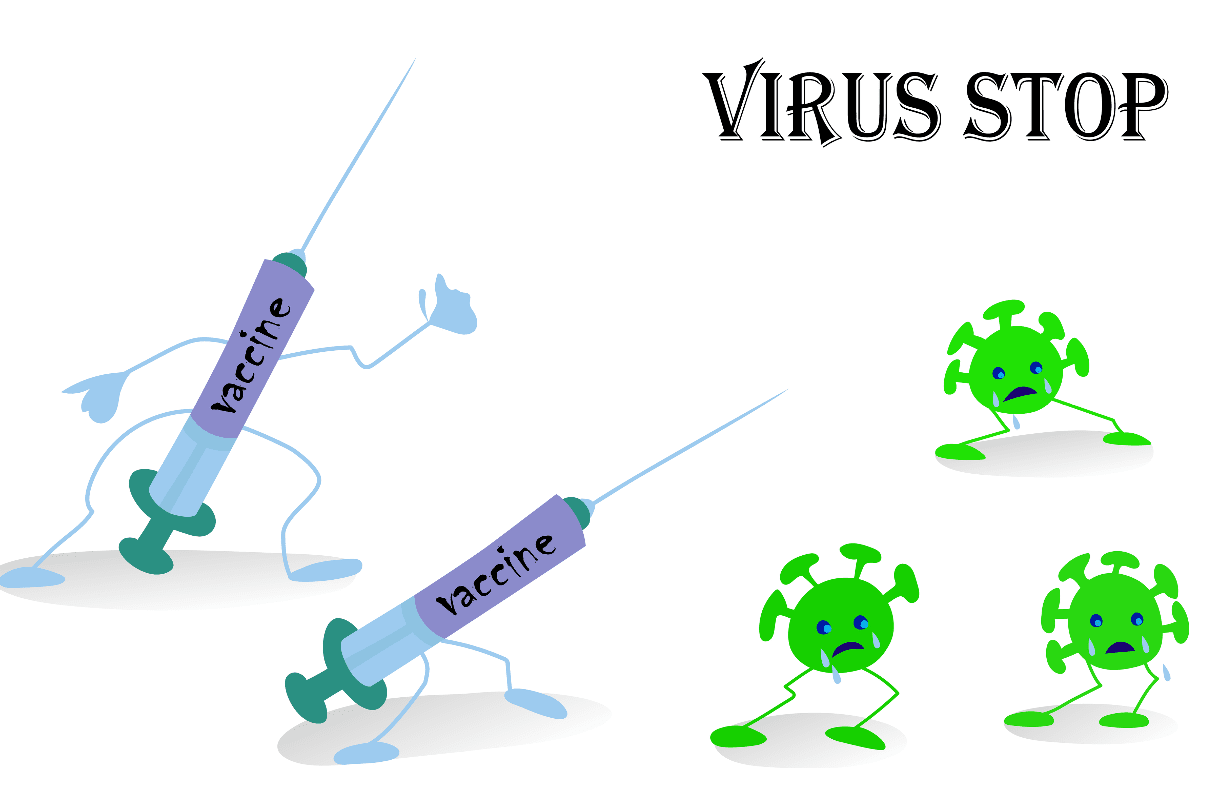 vaccine virus stop and ran away
