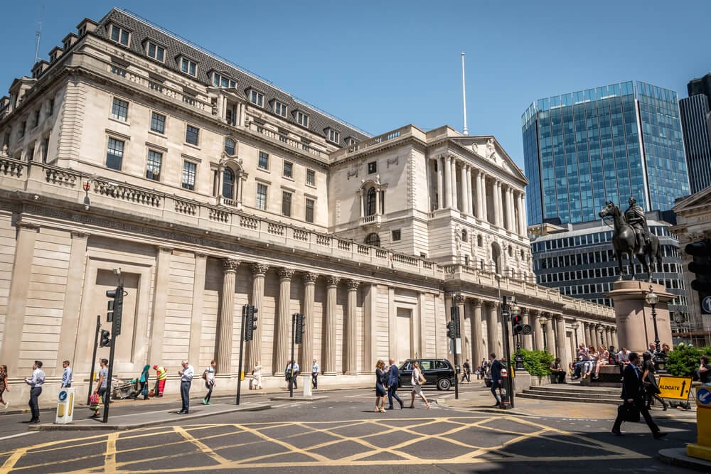 bank of england in UK