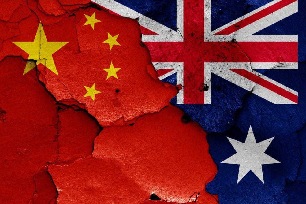 Chinese trade with Australia