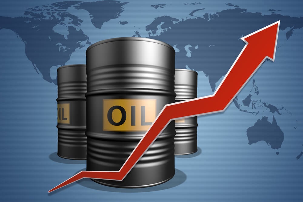 Crude oil Price raising