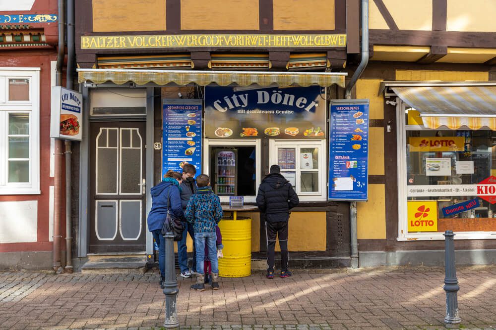 German restaurants are closed due to coronavirus lockdown Celle Germany