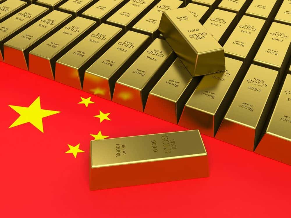 China imported 150 tons of Gold