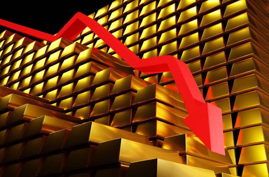 Gold prices are placing lower ahead of the FED Jackson Hole symposium today