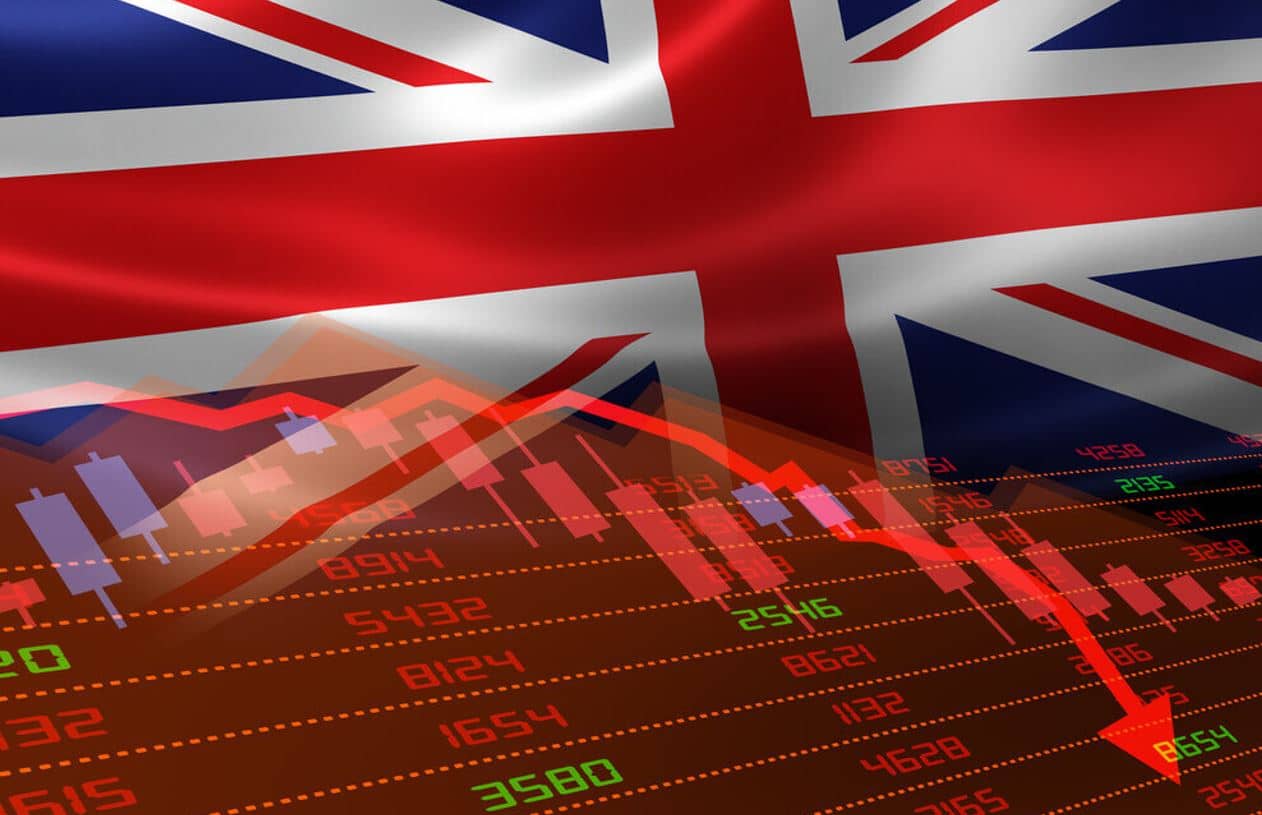 UK PMI data readings have shown a decline