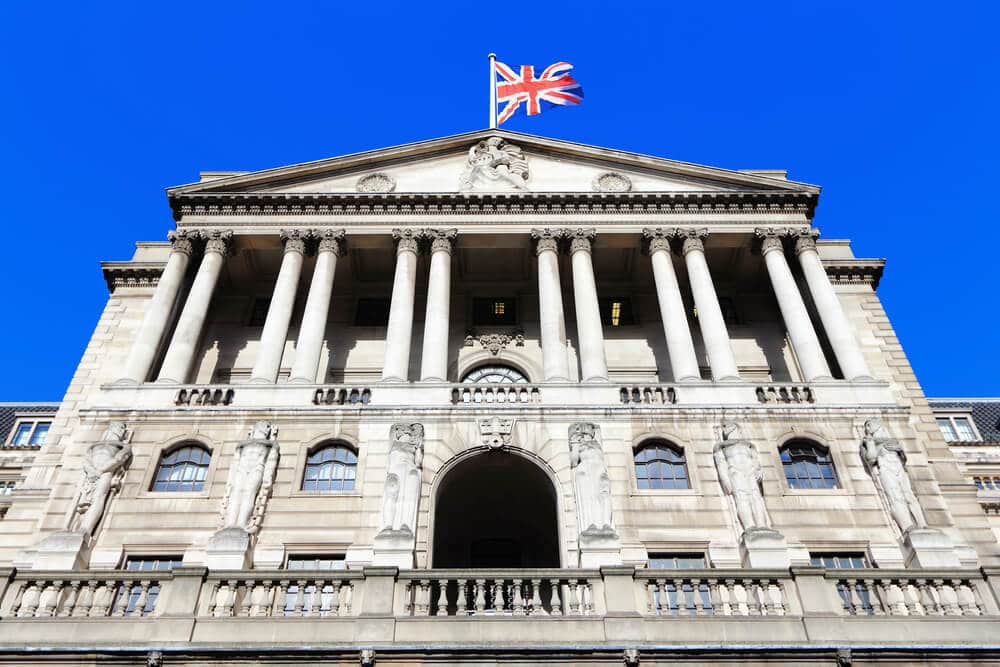 Bank of England monetary policy meeting happening today