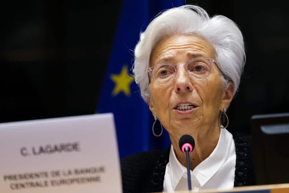 ECB President Christine Lagarde