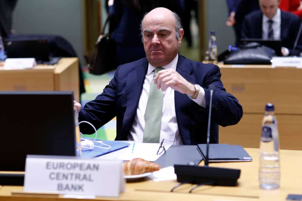 ECB Vice president Luis De Guindos 