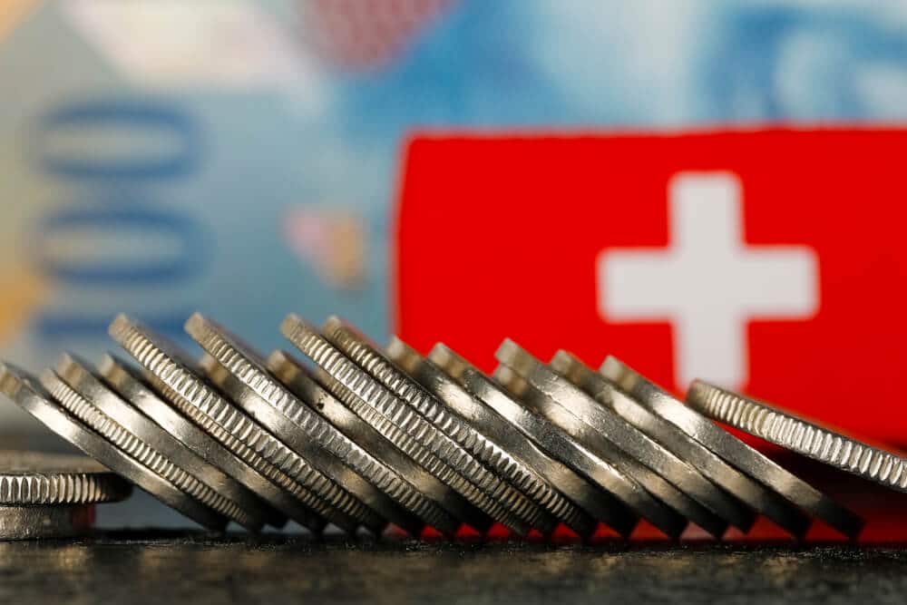 Swiss Franc makes lower after US Dollar becomes more robust in direction