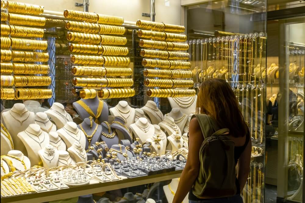 market mostly favored gold prices