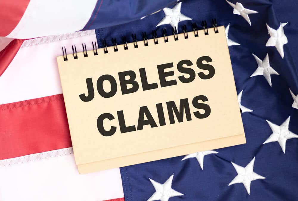 US Initial Jobless claims eased to 198K versus 208K expected.