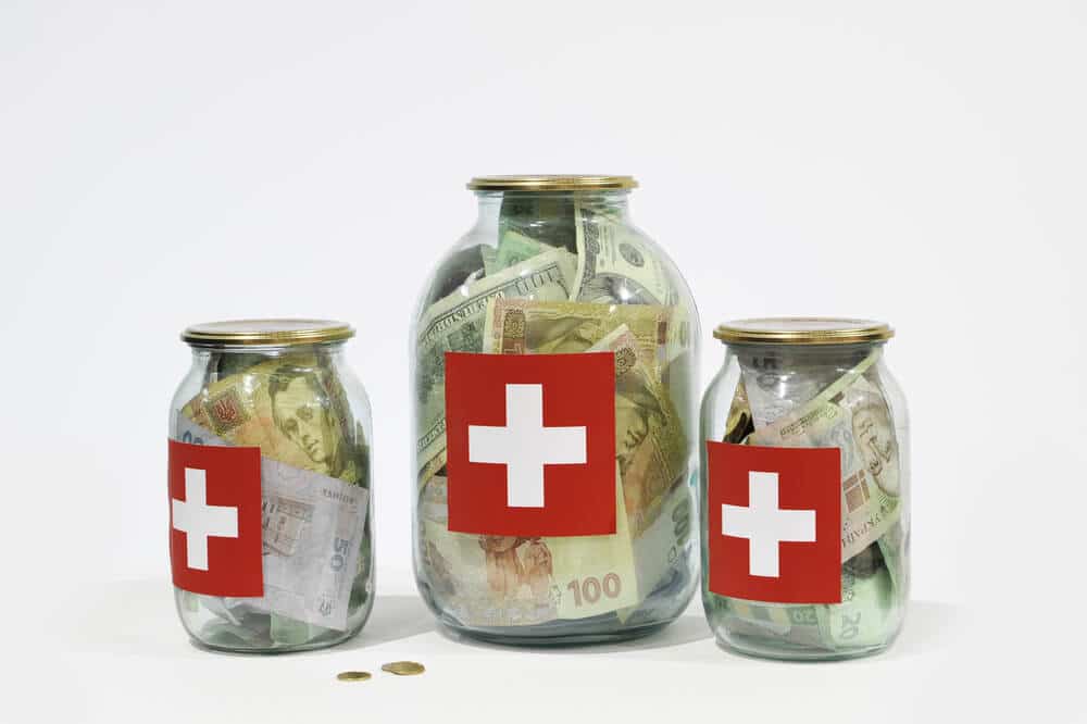 CHF Deposits over the Swiss Franc are rising more due to the Swiss economys stability.