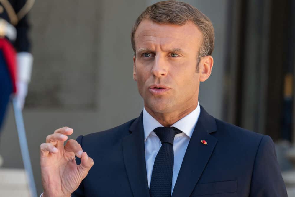 French PM Macron