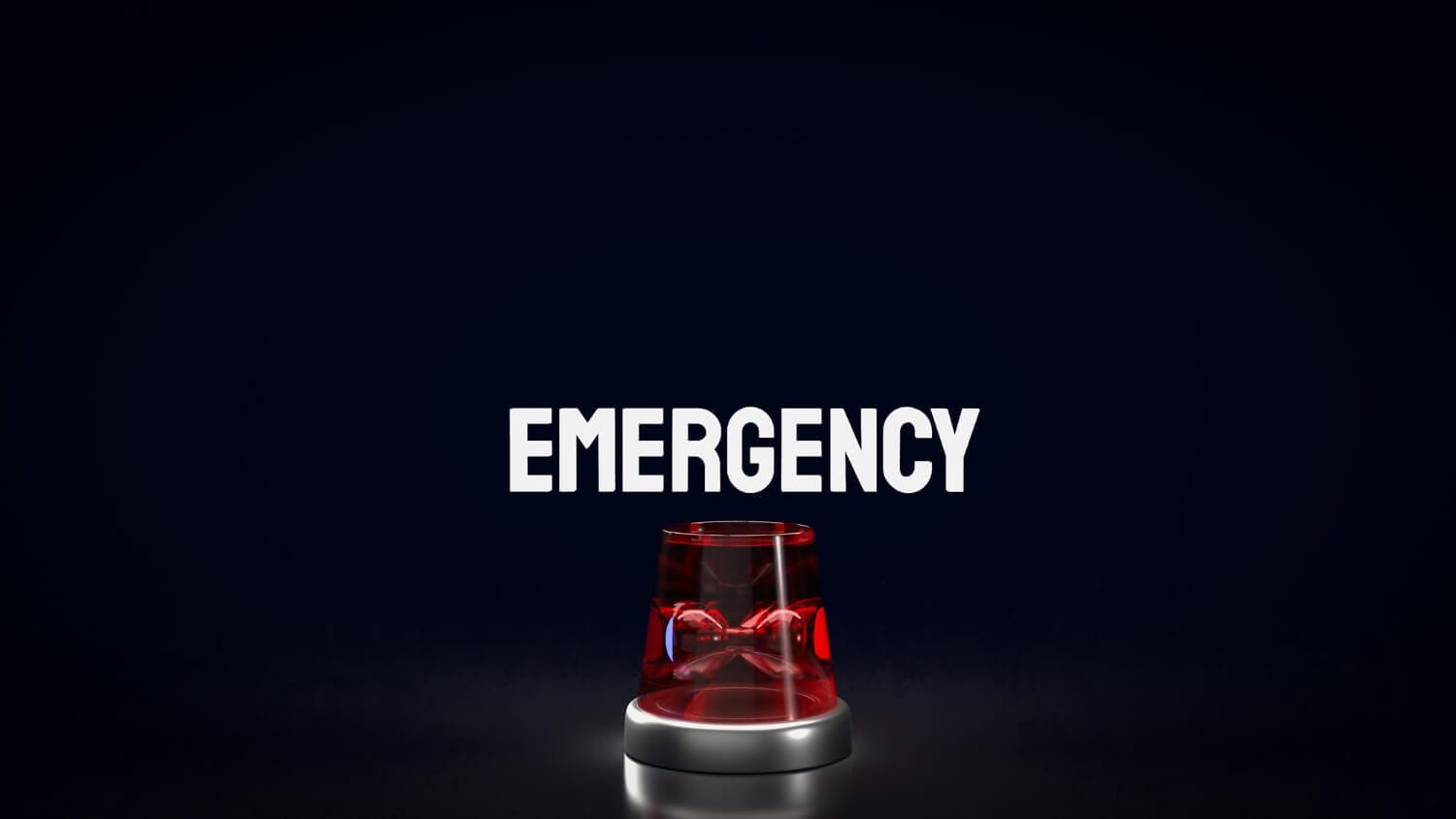 emergency lamp rescue concept 3d rendering (1)