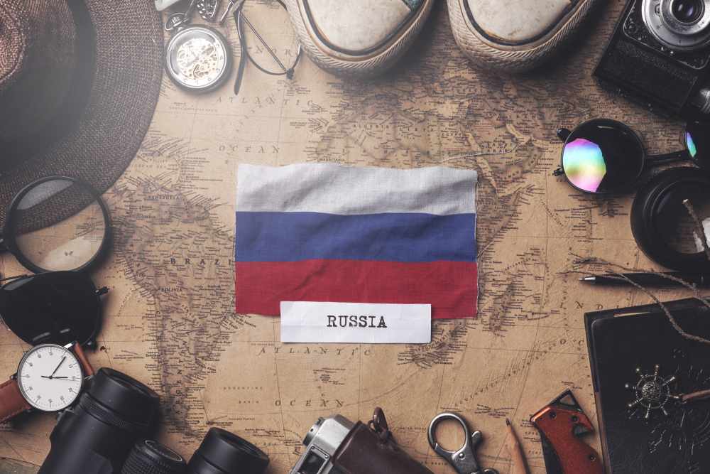 Russia Flag