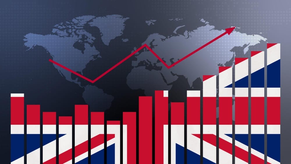 UK increasing values