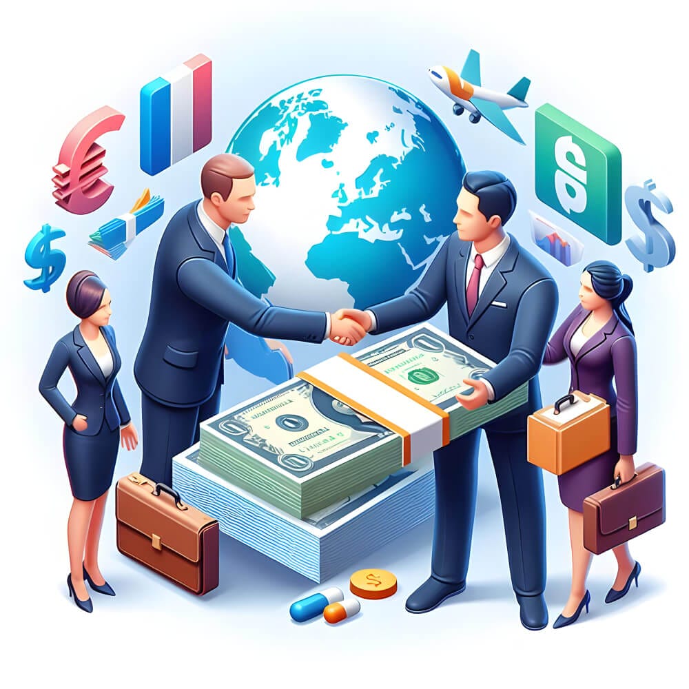 selling foreign exchange.