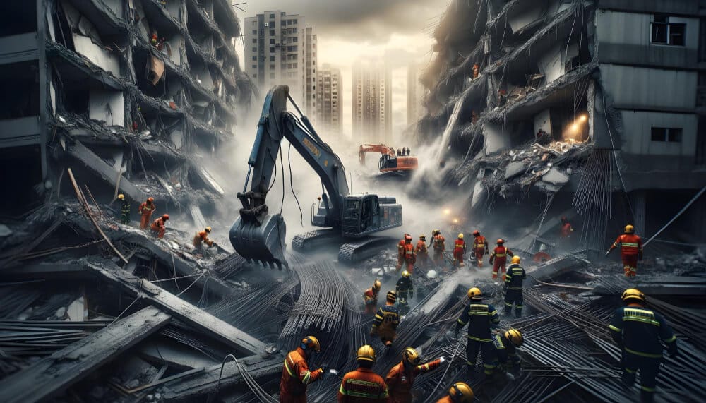 the collapse