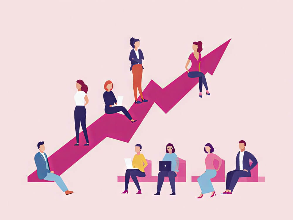Employment changes are higher