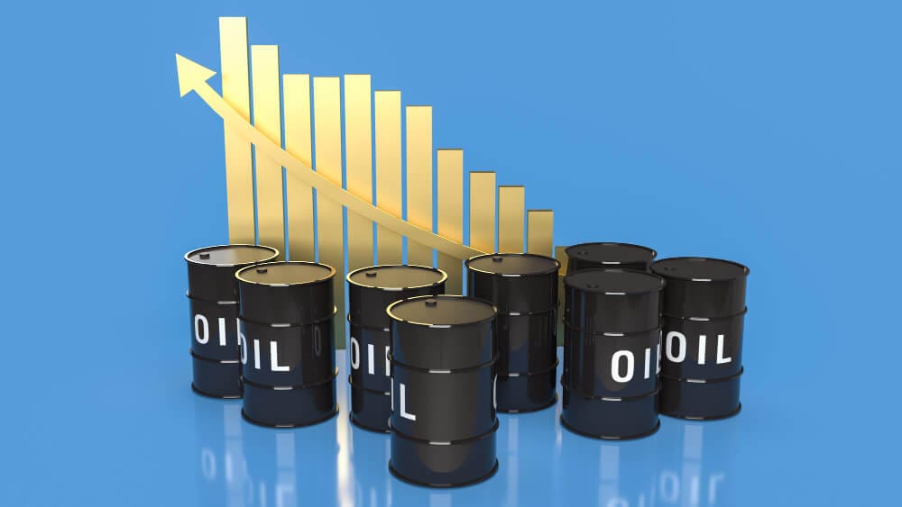 crude oil moves up