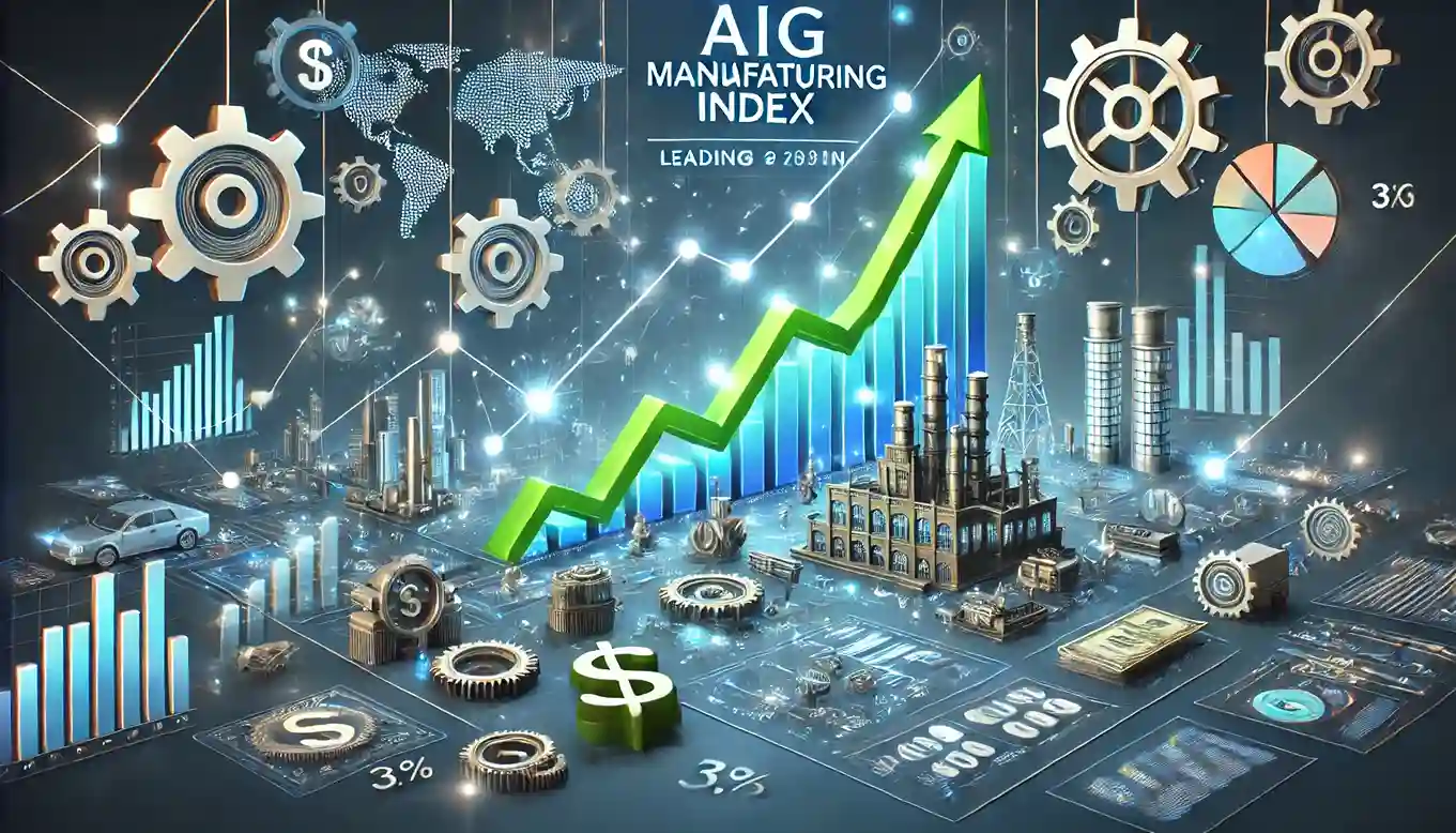 AIG Manufacturing Index is a leading indicator of economic health.