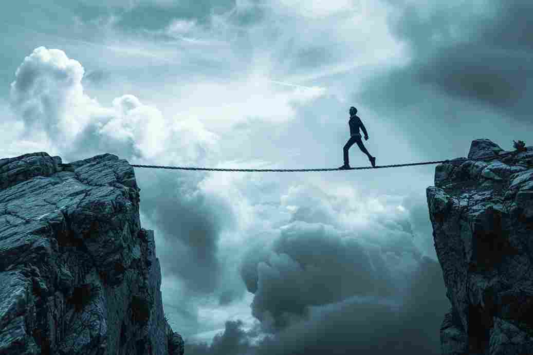 Putting all your faith in forex signals is like walking a tightrope without a safety net