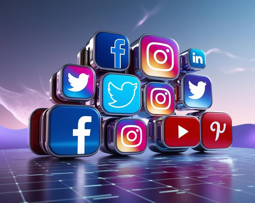 Instagram, Facebook, and Telegram
