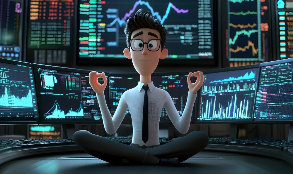 forex trading with screen