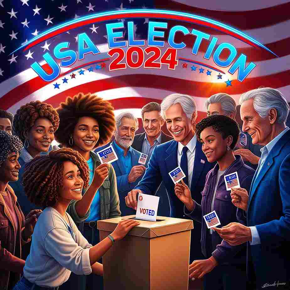 if you're a US citizen aged 18 or over, you're eligible to vote in the presidential election