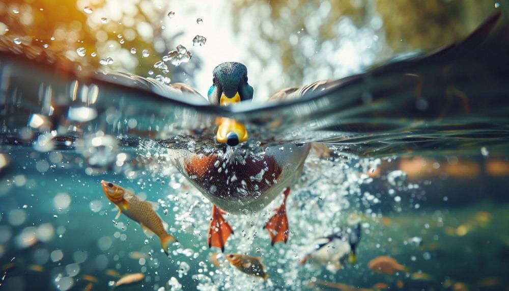 swimming upstream
