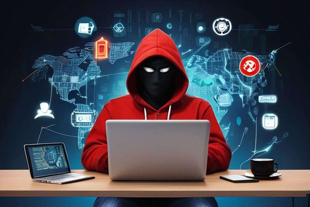 through cyberattacks