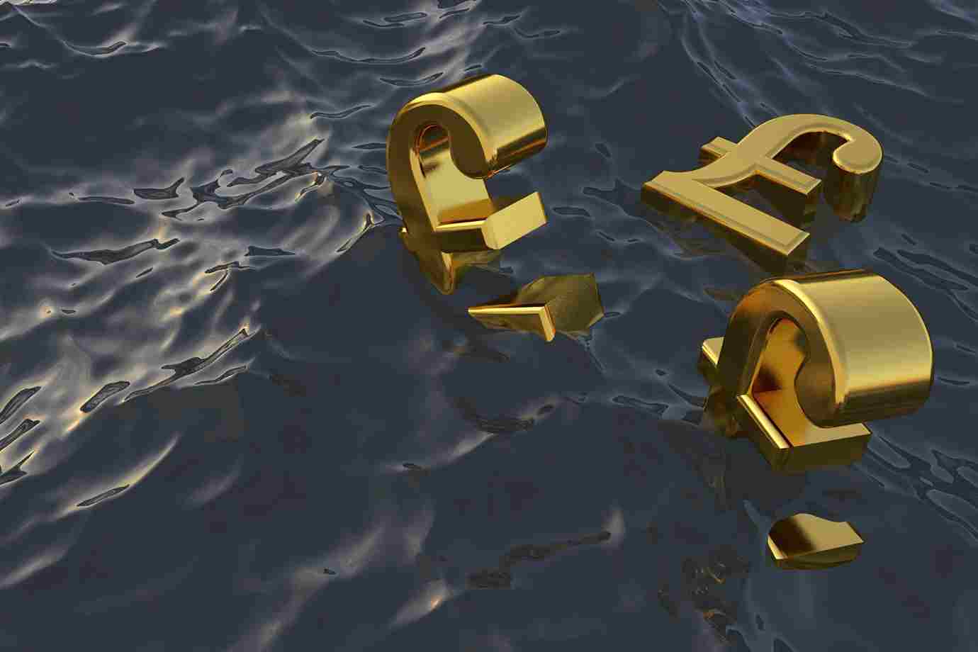 British Pound Drops