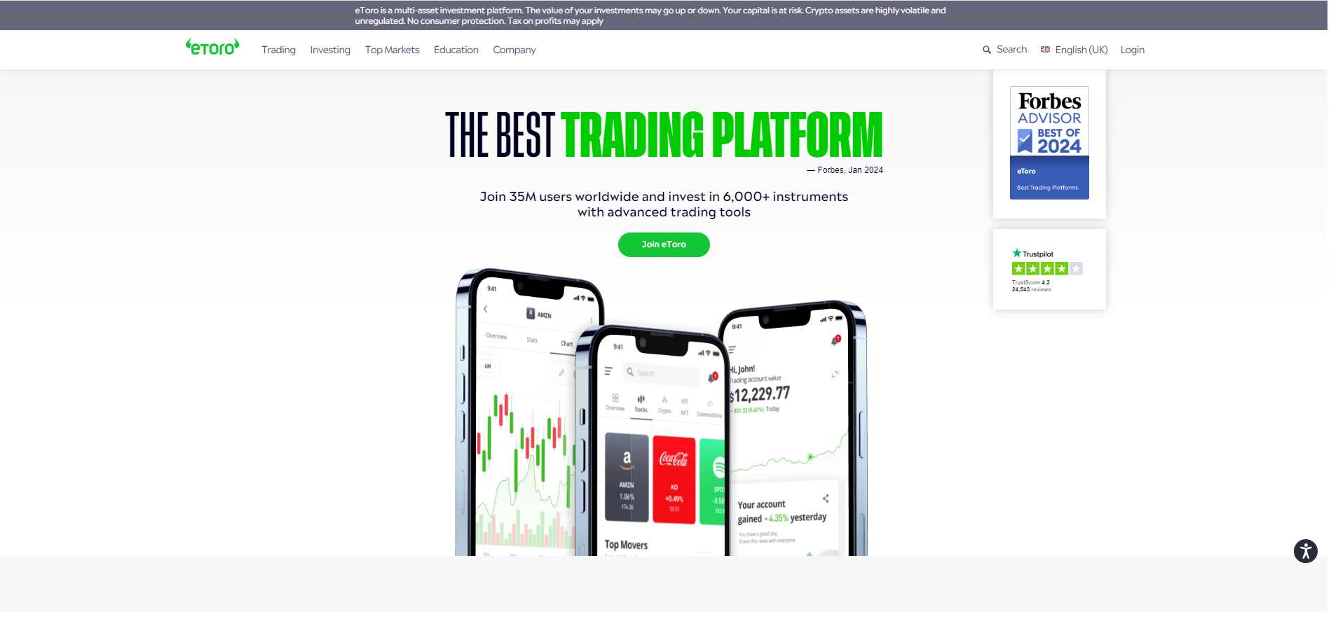 eToro