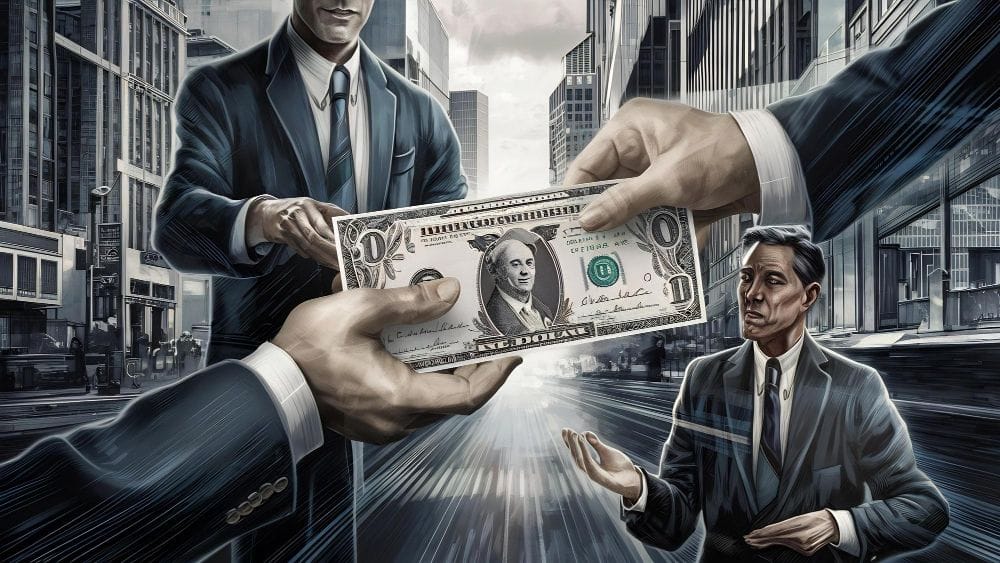either buying or selling the US Dollar