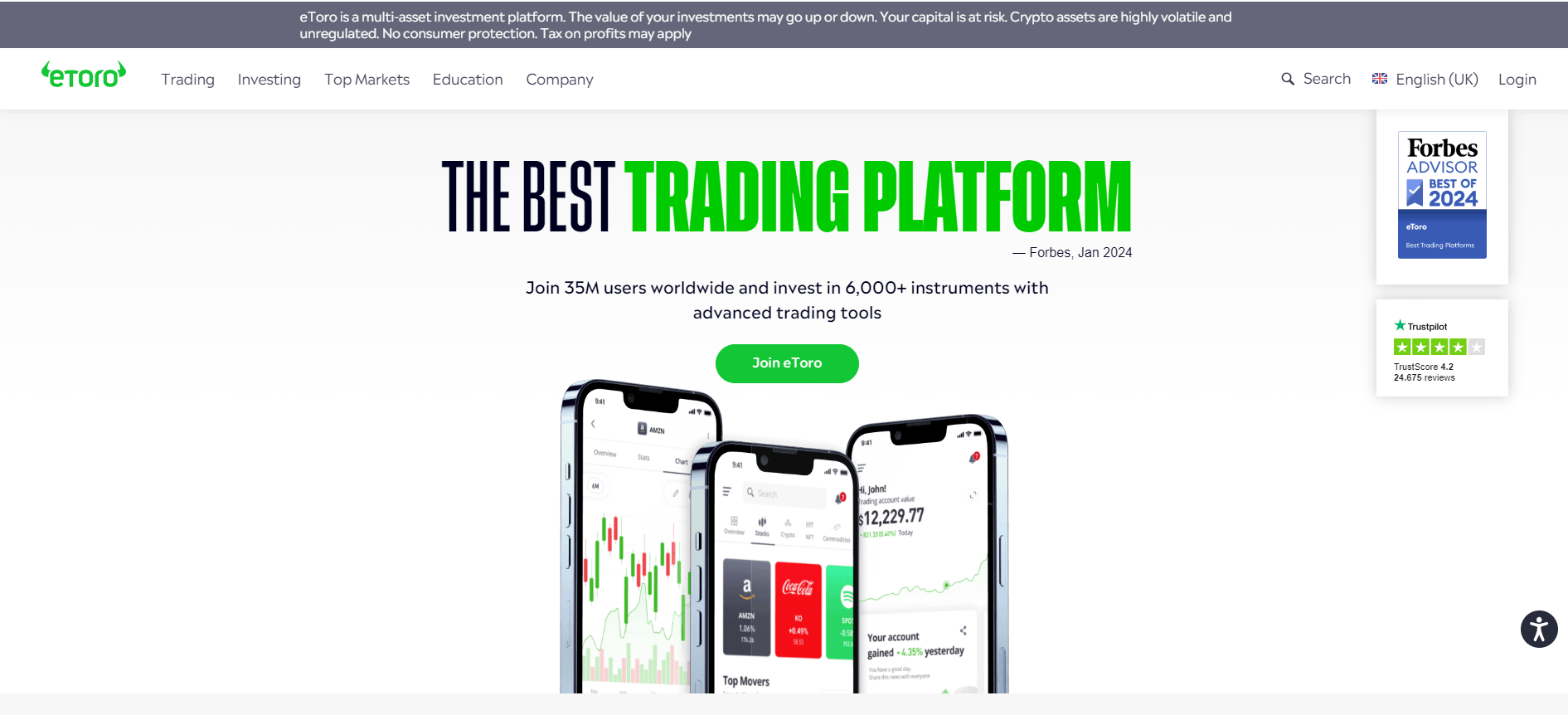 eToro