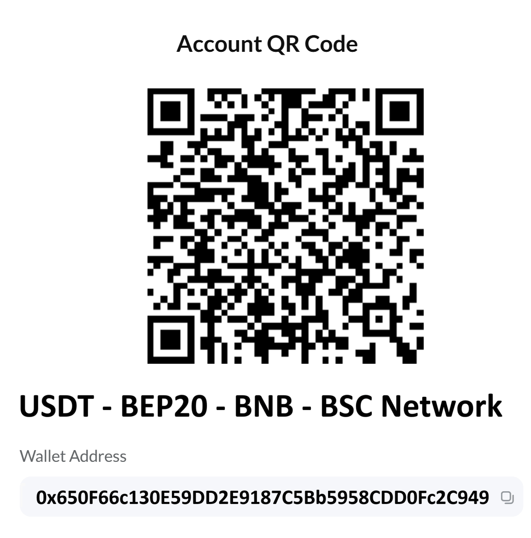 BNB (BEP 20 address)
