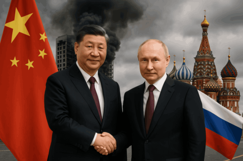 China Rises Behind Russia: Xi Visits Putin After Drone Strikes Rock Moscow