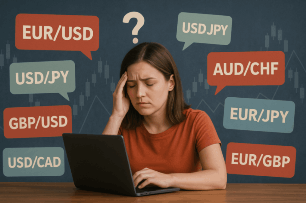 many currency pairs can lead to confusion and losses