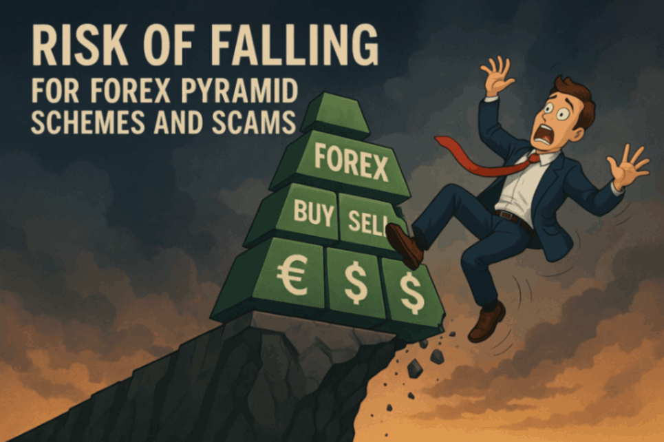 risk of falling for forex pyramid schemes and scams