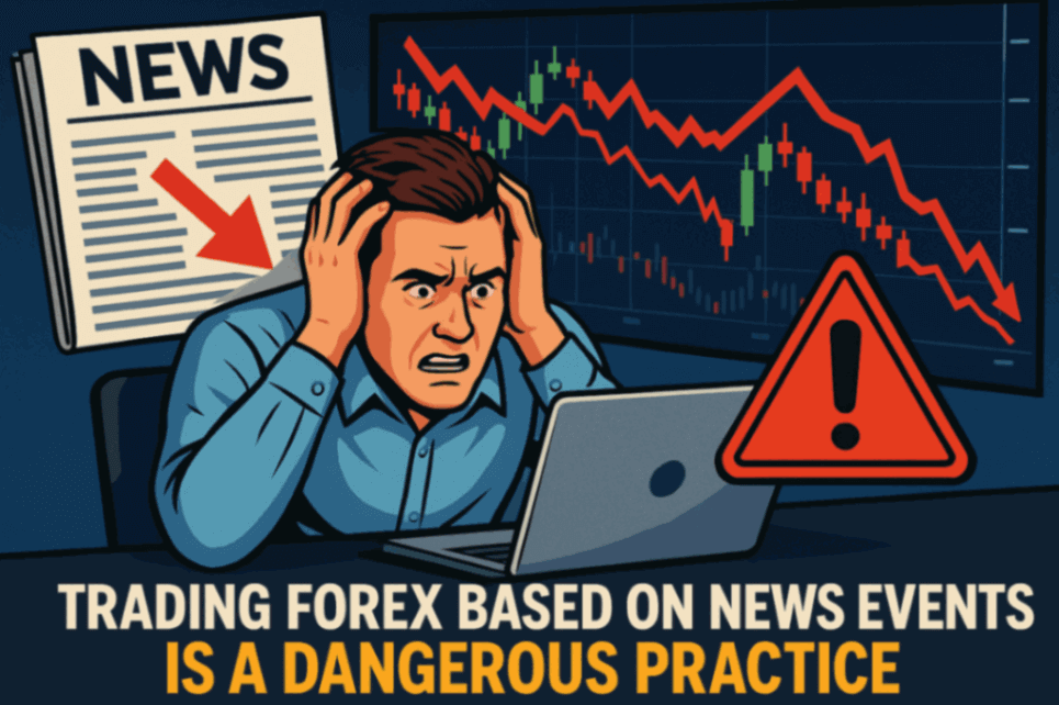 trading forex based on news events is a dangerous practice