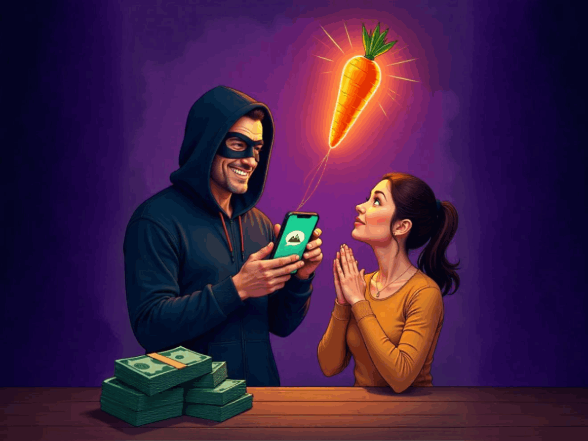 How Scammers on WhatsApp & Telegram Sell Dreams and Steal Cash How Scammers on WhatsApp & Telegram Sell Dreams and Steal Cash