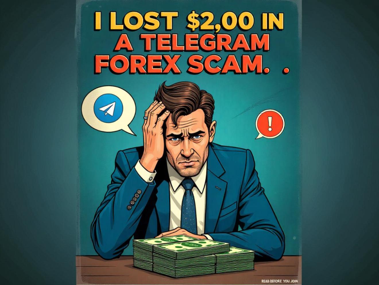 I Lost $2,000 in a Telegram Forex Scam – Read Before You Join