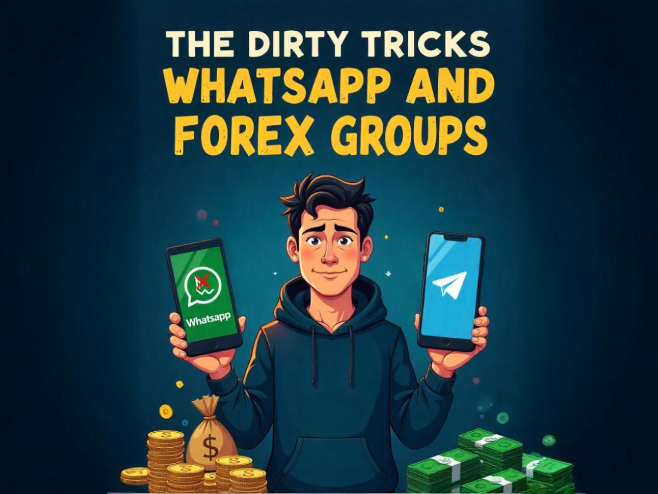 The Dirty Tricks Behind WhatsApp and Telegram Forex Groups