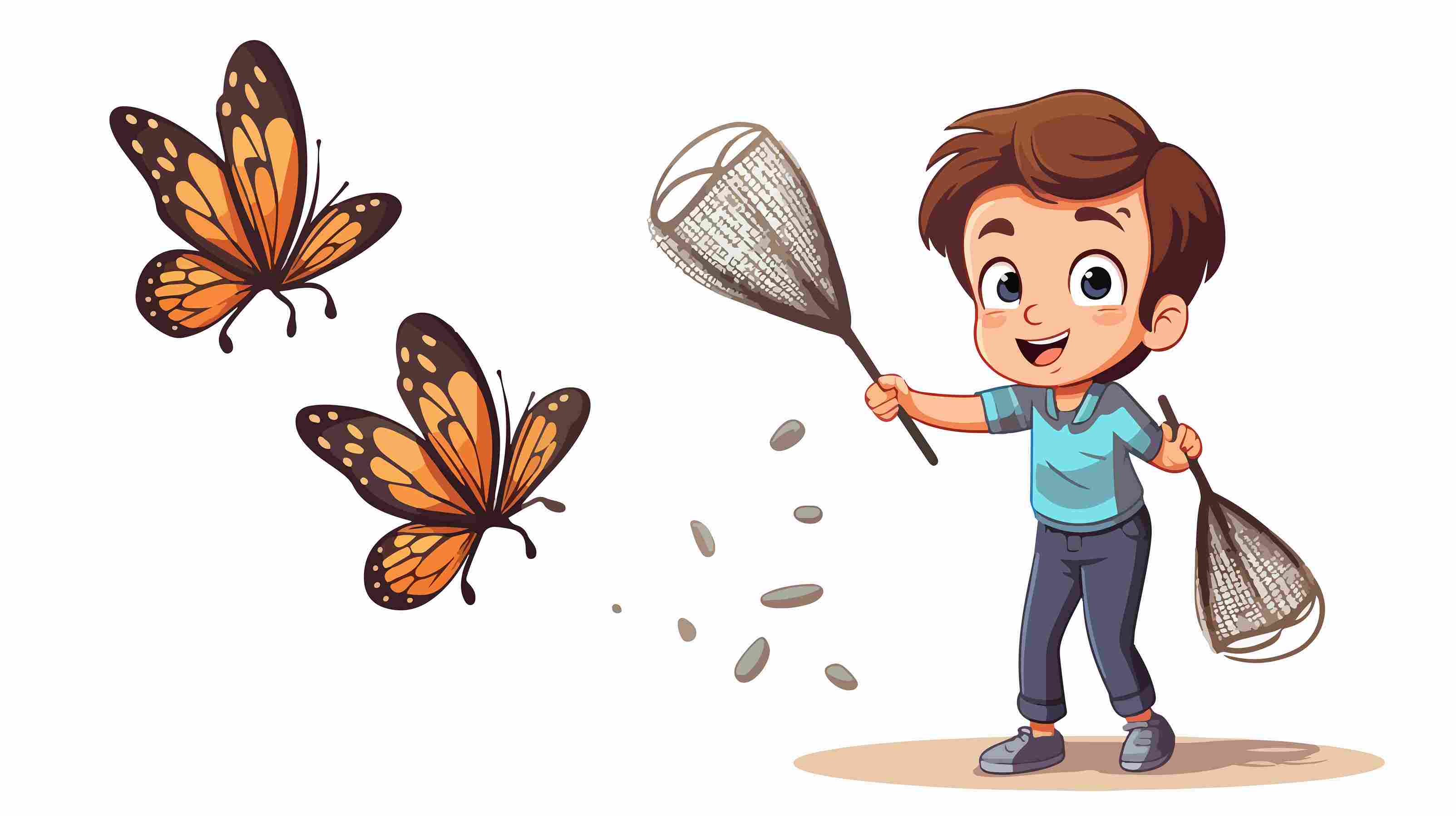 catch a bullet with a butterfly net