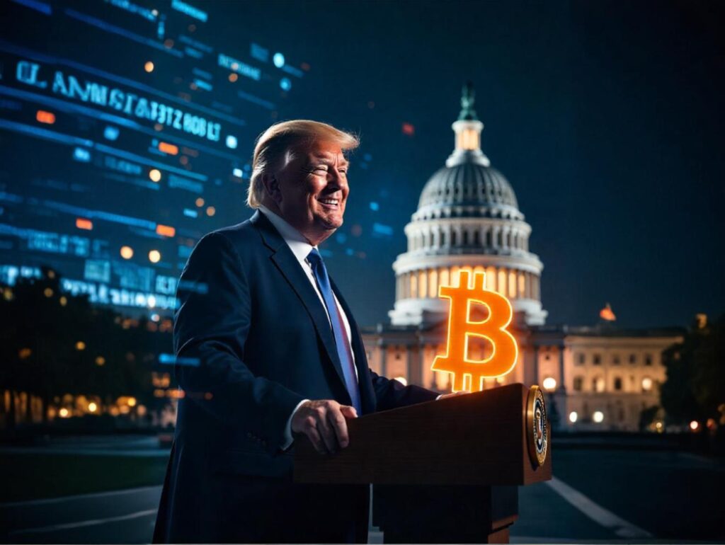 Crypto Clarity Coming Soon Trump Cheers Bitcoin While Senate Pushes Fast Track Bill