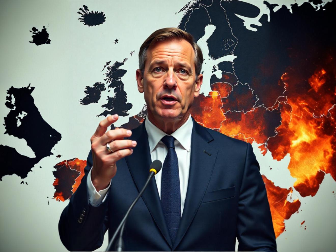 Europe on the Edge Macron Says Peace Hasn’t Faced a Threat This Big in Decades