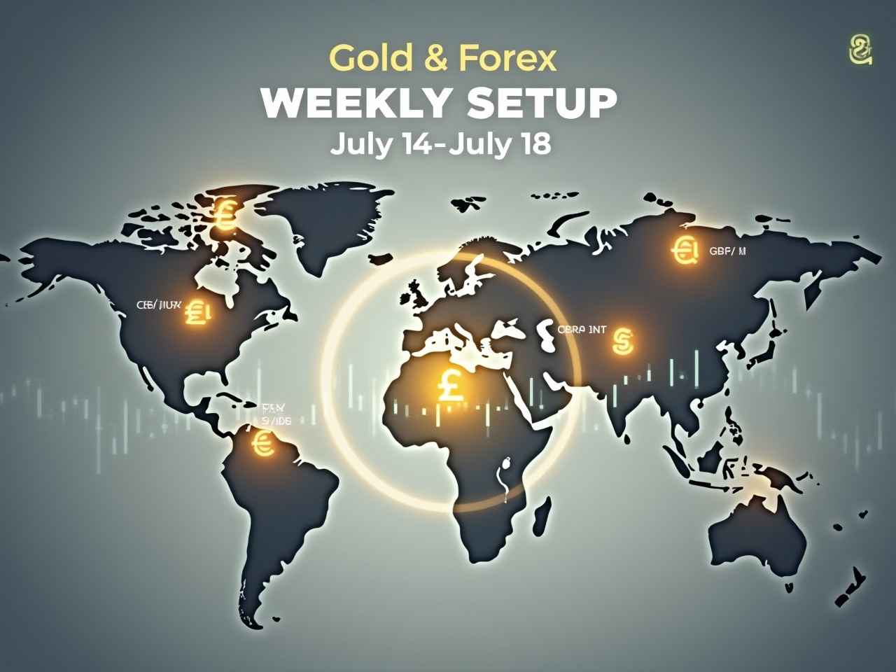 July 14 – July 18 Gold and forex trade weekly setups