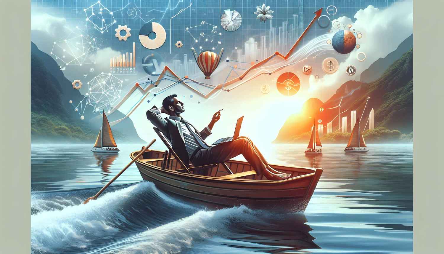 Swing trading gold can feel like navigating a lazy river